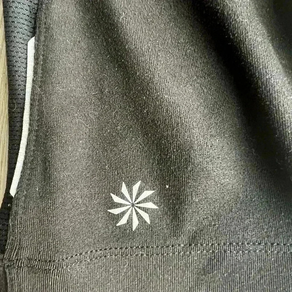 Athleta Crop Black Leggings Size Medium - Picture 5 of 7